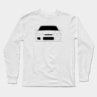 Nissan Silvia S15 Black Outline Long Sleeve T-Shirt